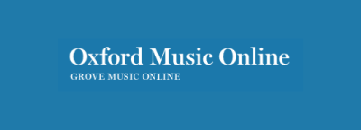 Lien vers Grove et Oxford Music Online