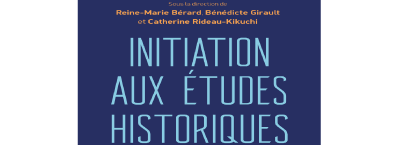 Accès à un manuel d' Initiation aux études historiques