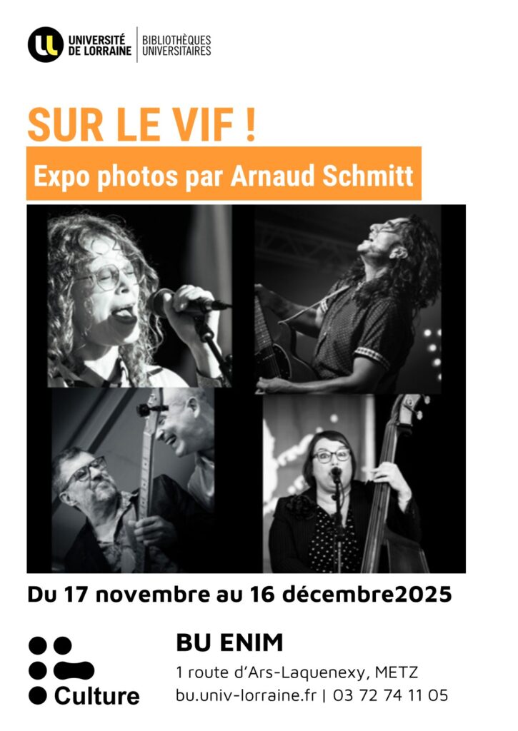 Affiche exposition photographies