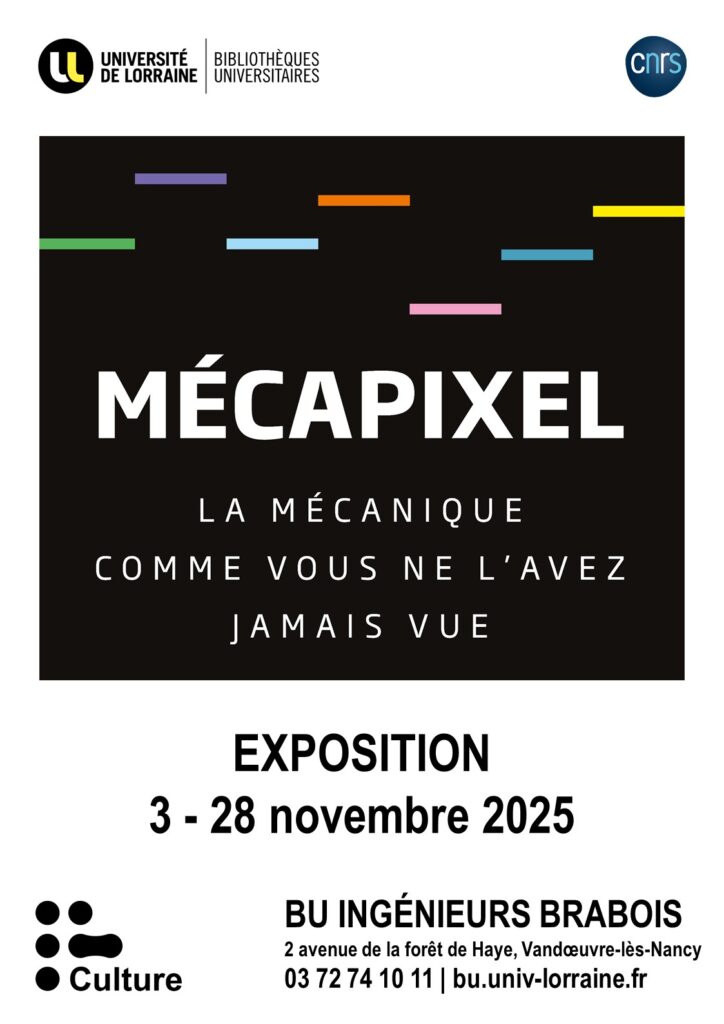 Affiche expo Mecapixel