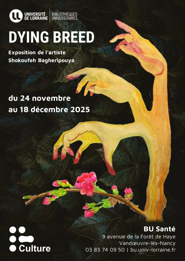 Affiche exposition BU Sante