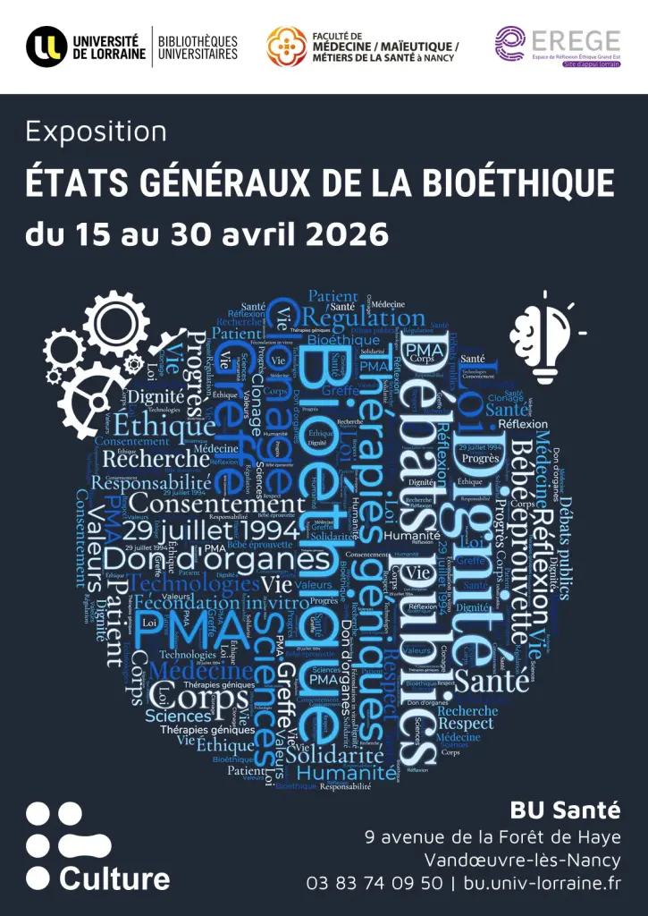 Affiche expo bu santé