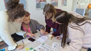 Photographie groupe etudiants