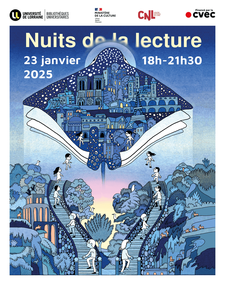 Affiche nuit de la lecture 2025