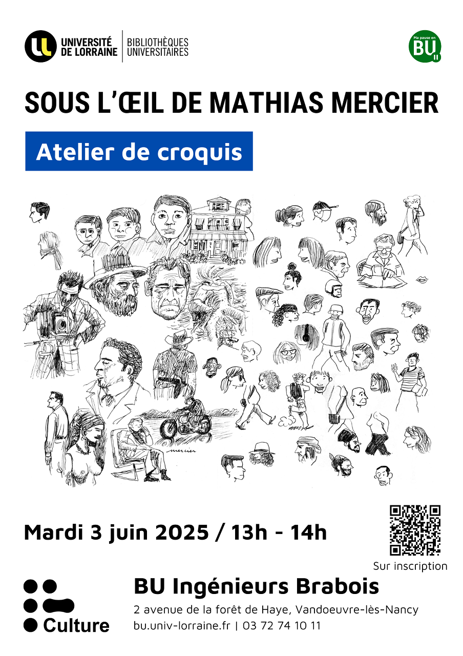 Affiche atelier croquis