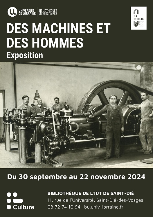 Affiche exposition BU Saint-Dié