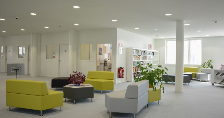 Photo de la médiathéque artem