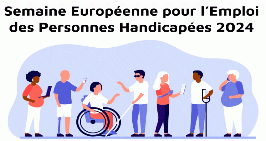 Illustration personnes et handicaps