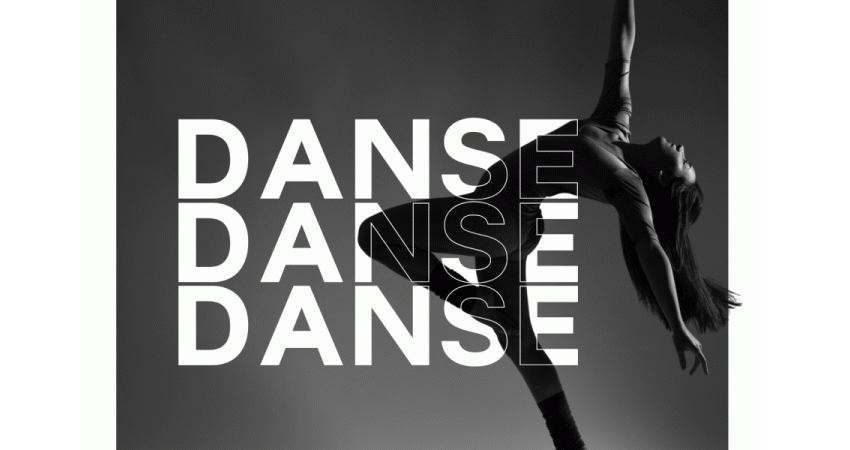 Femme executant un mouvement de danse