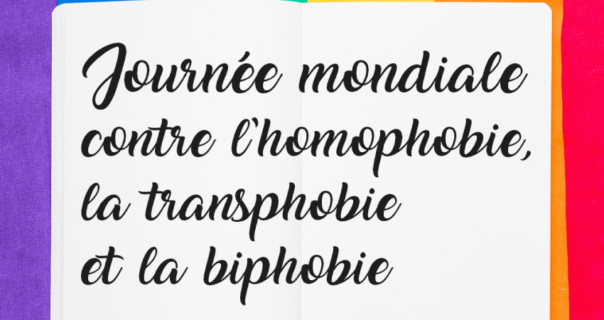 Titre Journee mondiale homophobie