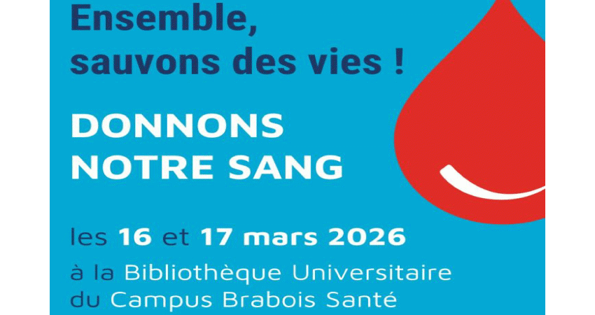 illustration goutte rouge sur fond bleu