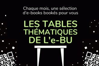 Illustration dessin table blache sur fond noir