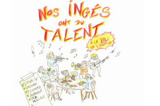 illustration dessin de plusieurs personnages