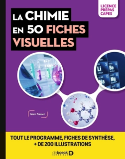 La chimie en 50 fiches visuelles