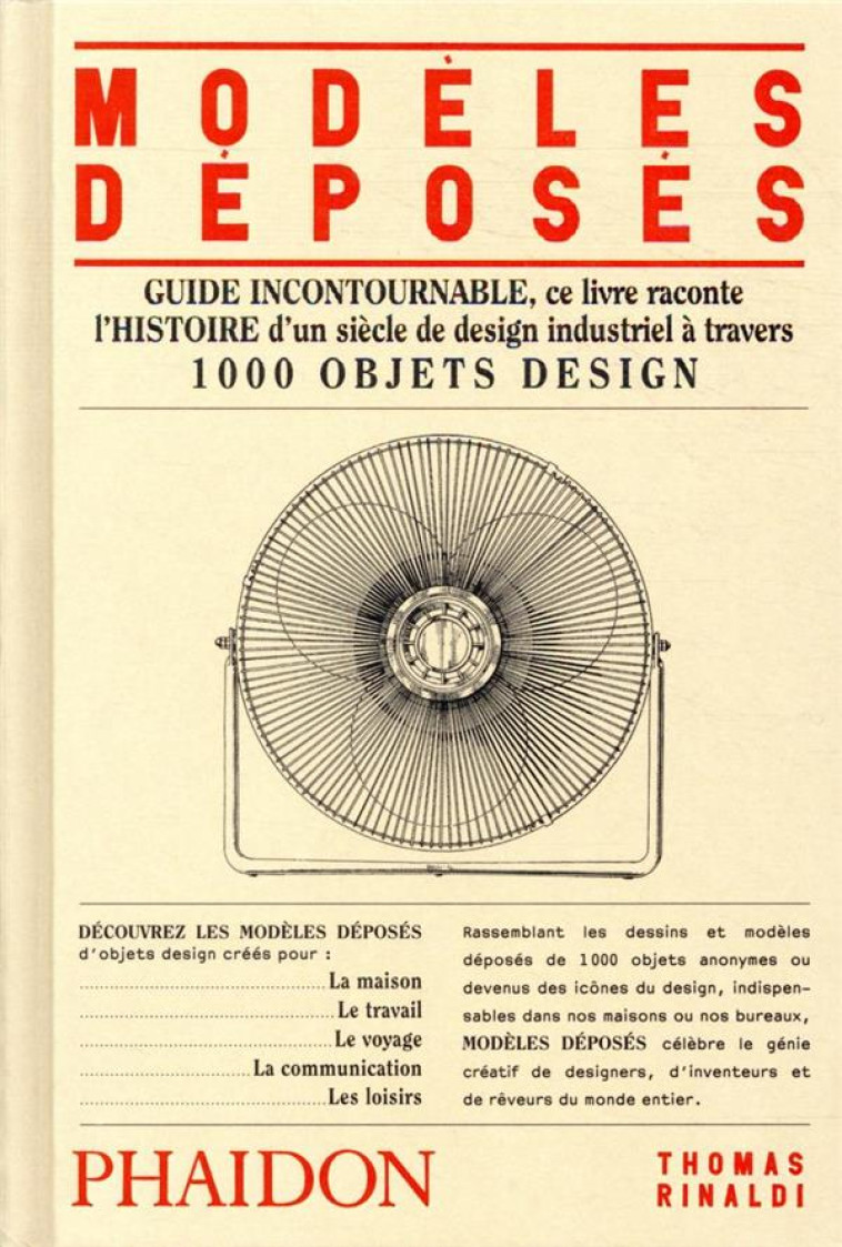 Modèles déposés : 1000 objets design